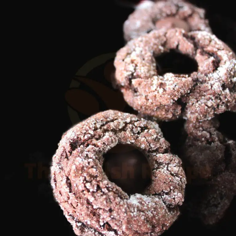 Delicious Dark Mocha Crinkle Cookies Recipe