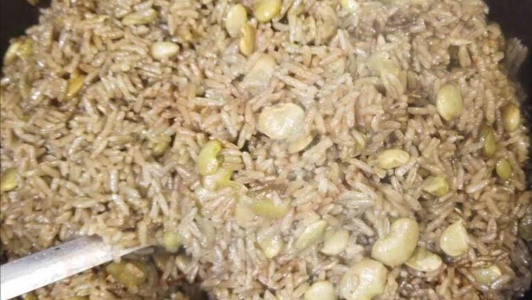 Heavenly Haitian Black Mushroom Rice!
