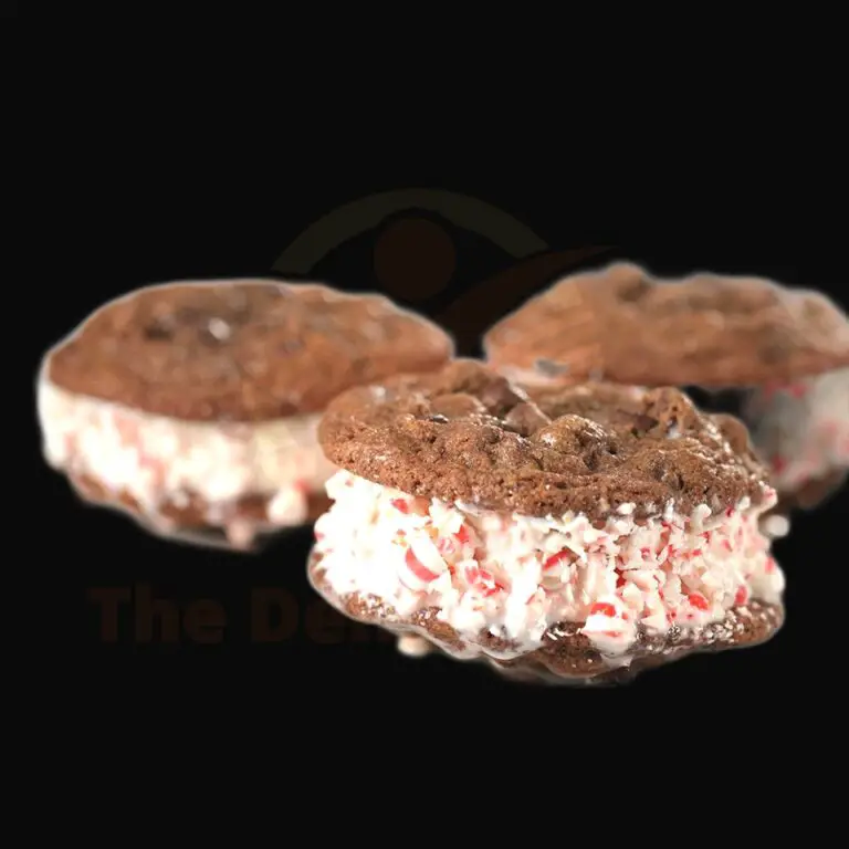 Delicious Double Chocolate And Peppermint Ice Cream Sandwich Cookies Recipe