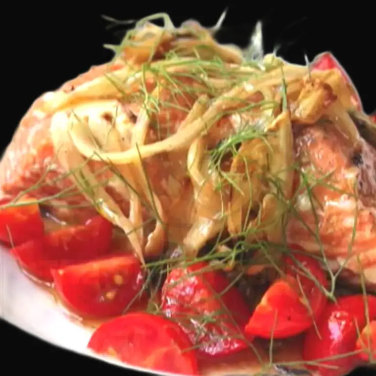 Deliciously Smoky Fennel-Infused Salmon