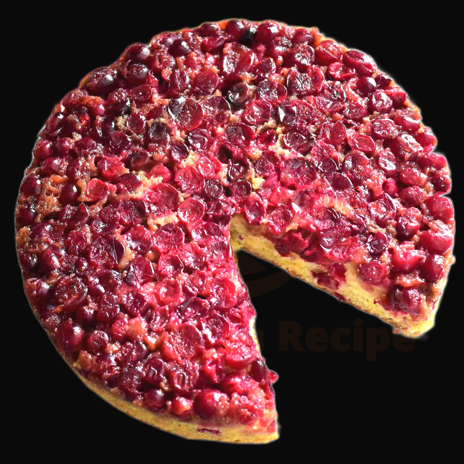Fresh Cranberry Upside-Down Cake