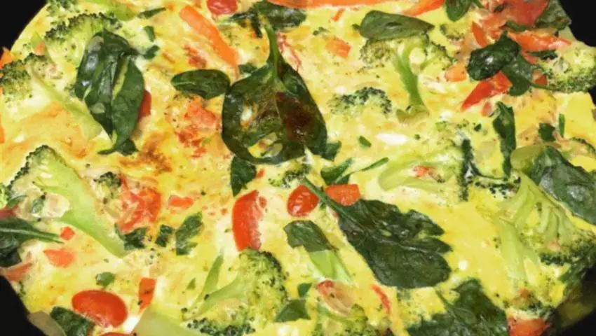 Frittata With Leftover Greens