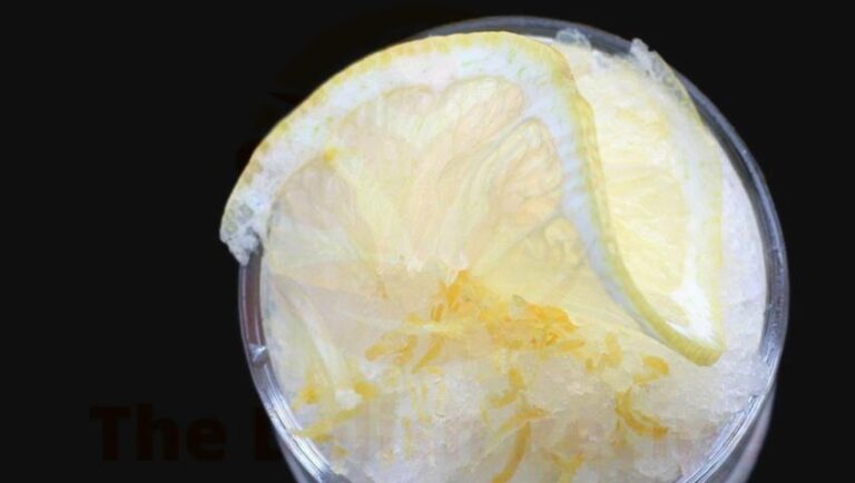 Lemon-Licious Granita – Cool And Refreshing Summer Treat!