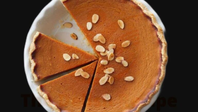Sweet And Delicious Honey Pumpkin Pie