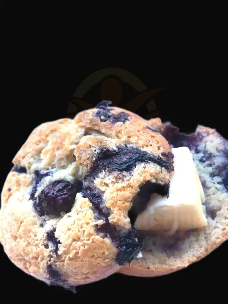 Delicious Jumbo Sour Cream Blueberry Muffins | Easy Recipe