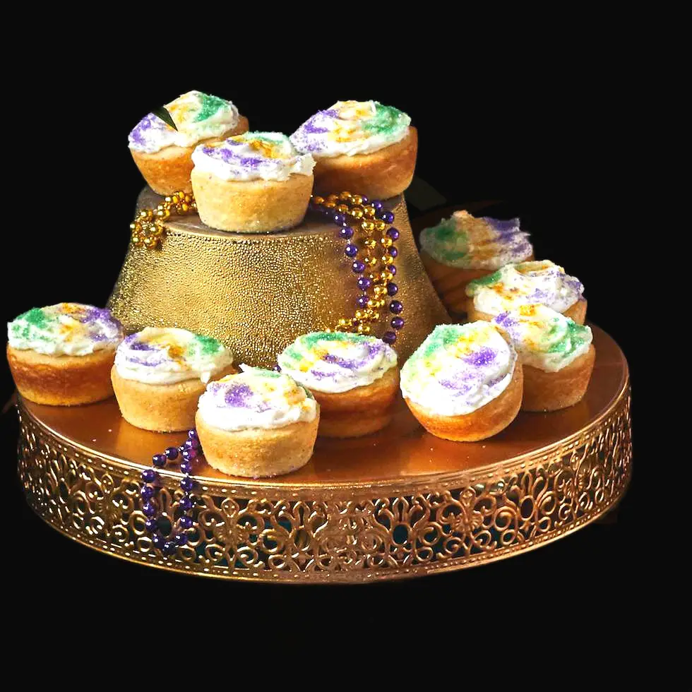 King Cake Cupcakes