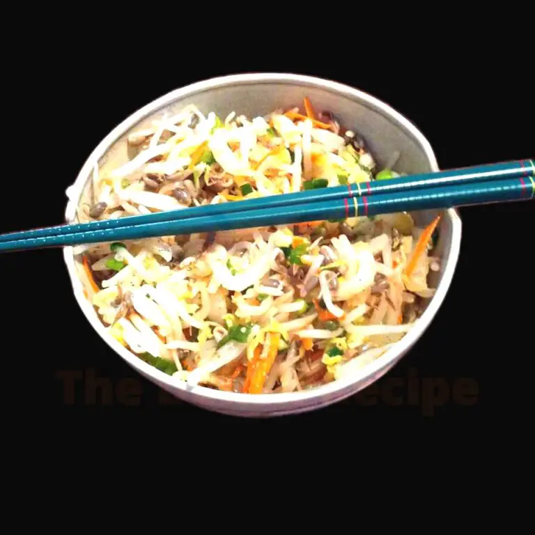 Korean Bean Sprout Salad – An Easy And Delicious Vegetarian Recipe