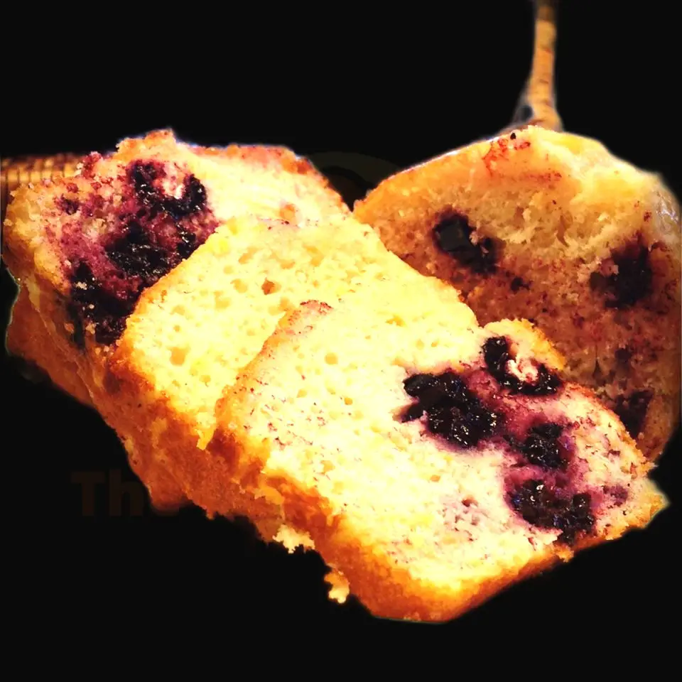 Lemon-Black Raspberry Bread