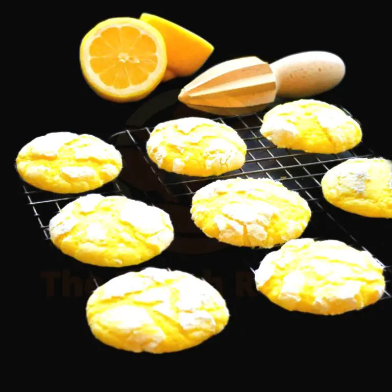 Delicious Lemon Crinkle Cookies Recipe