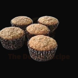 Maple Brown Sugar Oatmeal Muffins