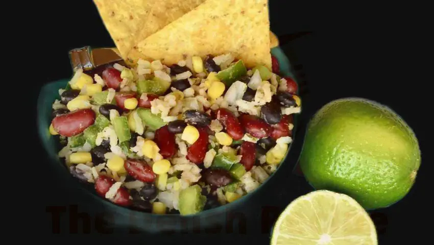 Mexican Bean And Rice Salad