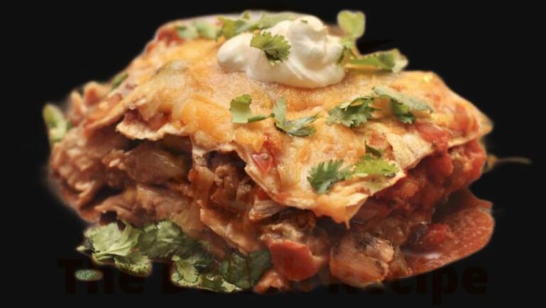 Fiesta-Flavored Mexican Chicken Lasagna