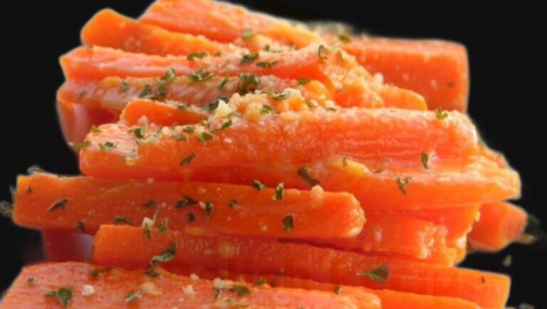 Crispy Parmesan-Crusted Baby Carrots