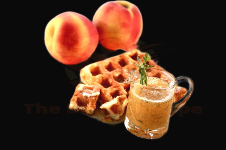Delightful Homemade Peach-Tarragon Syrup Recipe