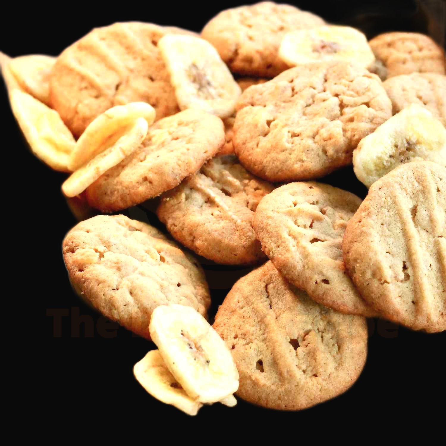 Peanut Butter Banana Chip Cookies