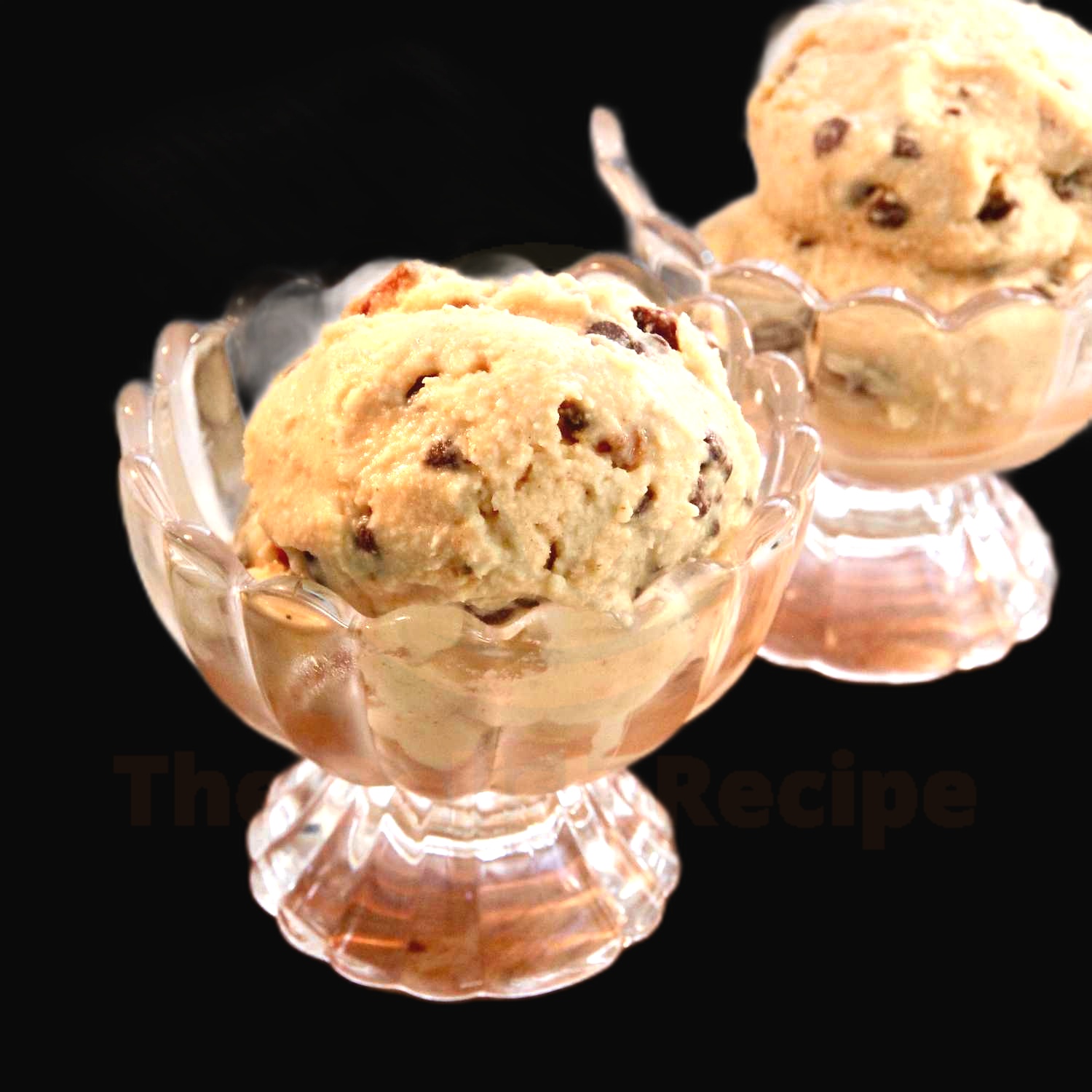 Peanut Butter, Chocolate Chip, and Bacon Ice Cream