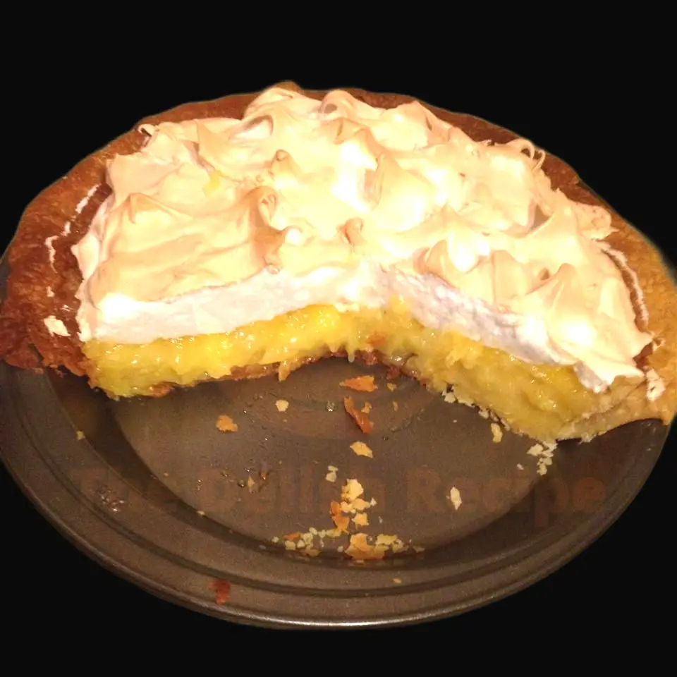 Pineapple Meringue Pie