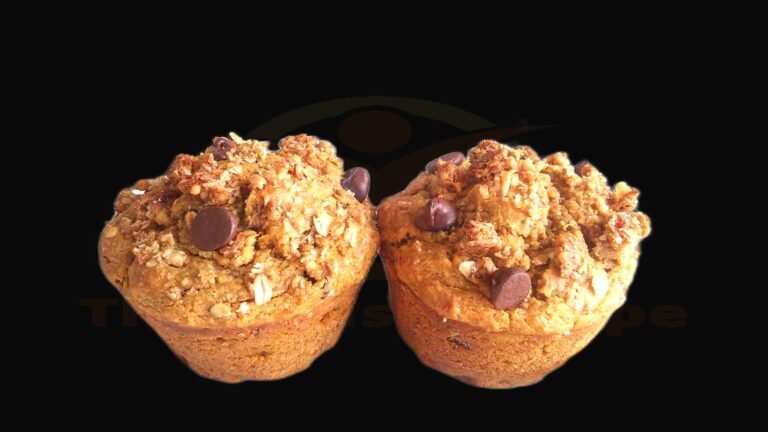Healthy And Delicious Pumpkin-Banana-Oat Muffins