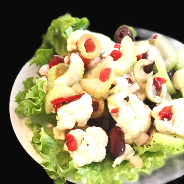 Healthy And Delicious Raw Cauliflower Salad Recipe