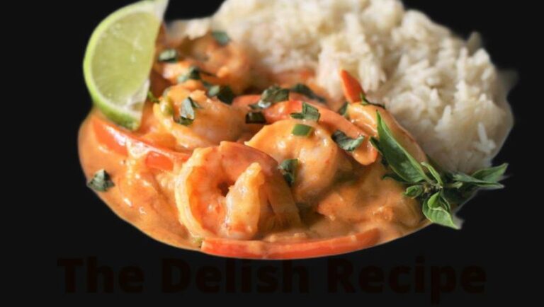 Aromatic Red Coconut Shrimp Curry