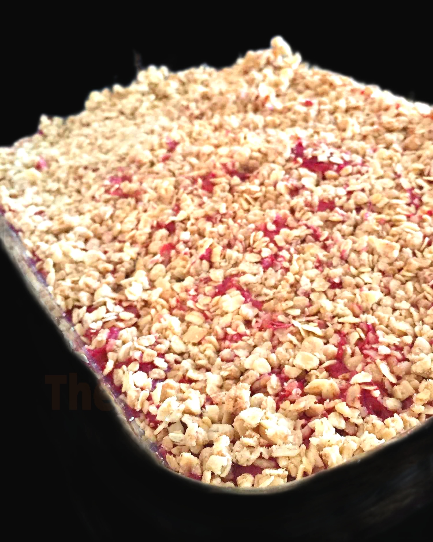 Rhubarb Crumble