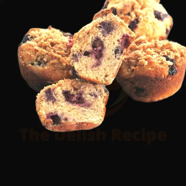 Deliciously Moist Sour Cream Blueberry Muffins