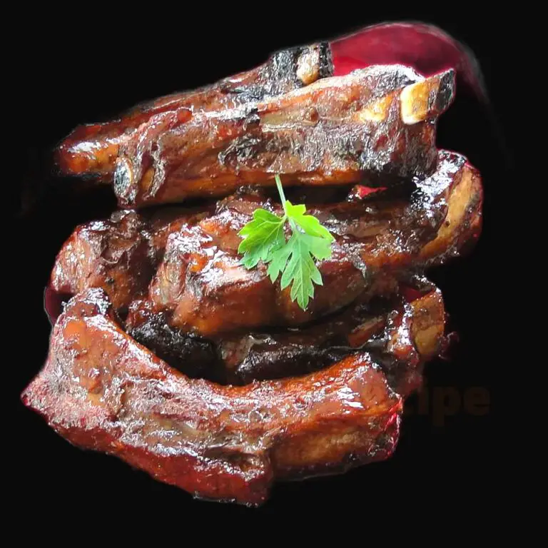 Crispy And Delicious Chinese Sticky Spareribs