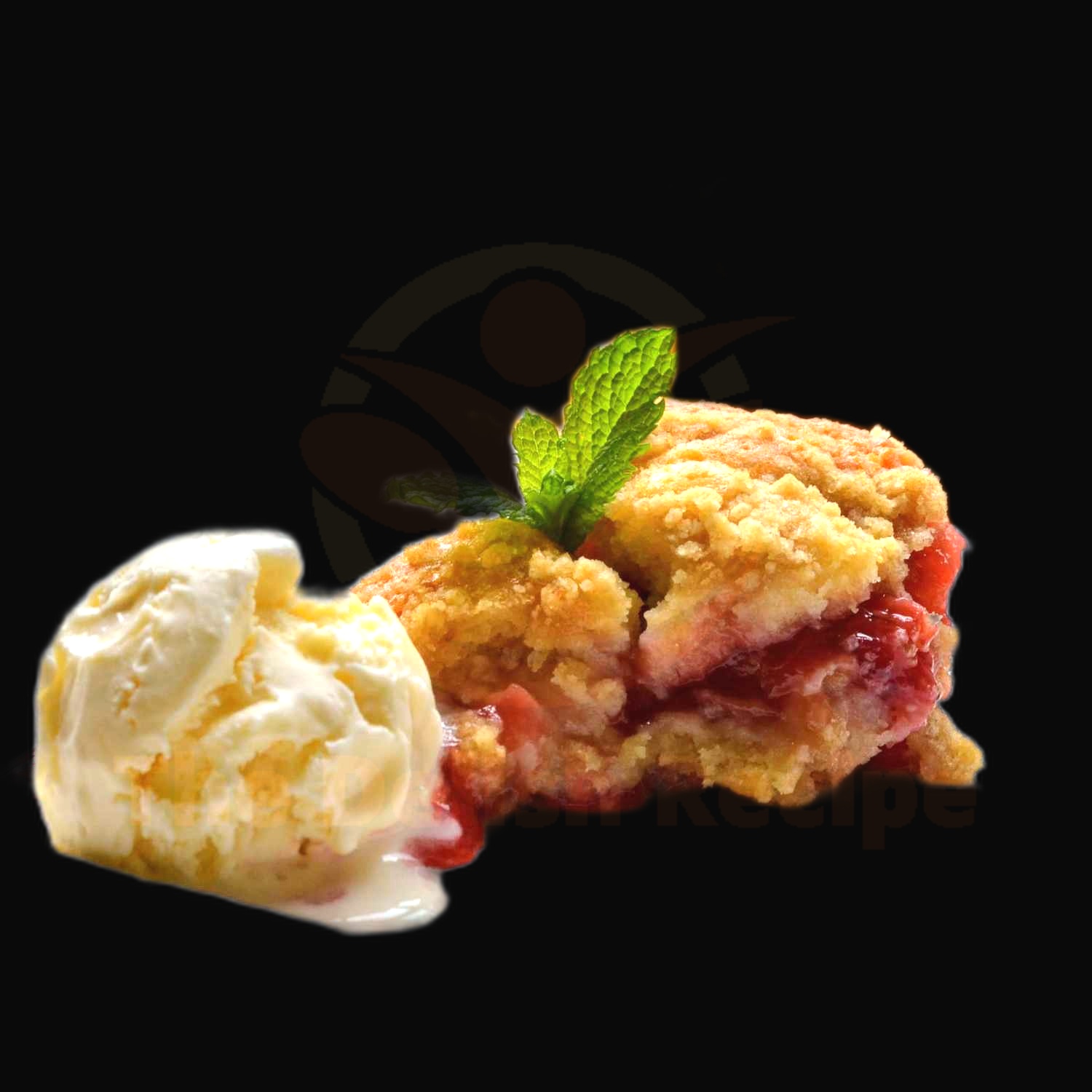 Strawberry-Rhubarb Buckle