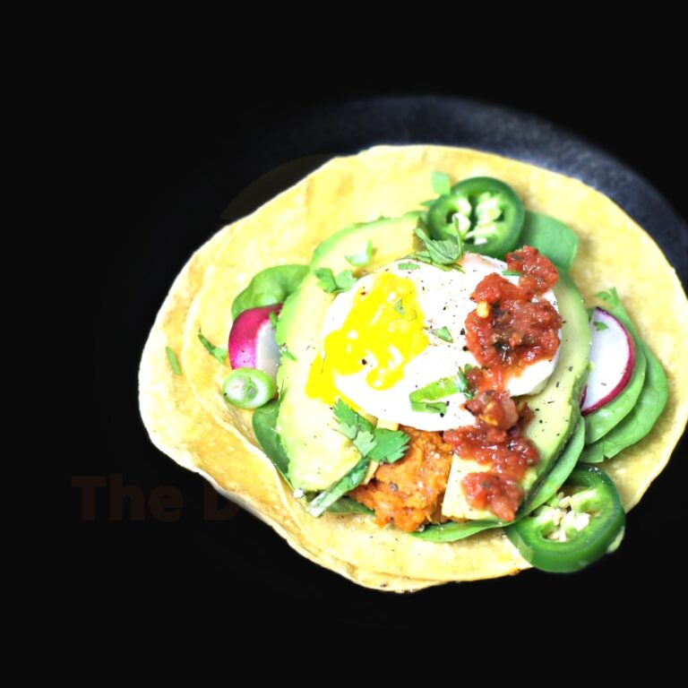 Wake Up To A Taste Of Heaven: Sweet Potato-Pinto Bean Breakfast Tacos