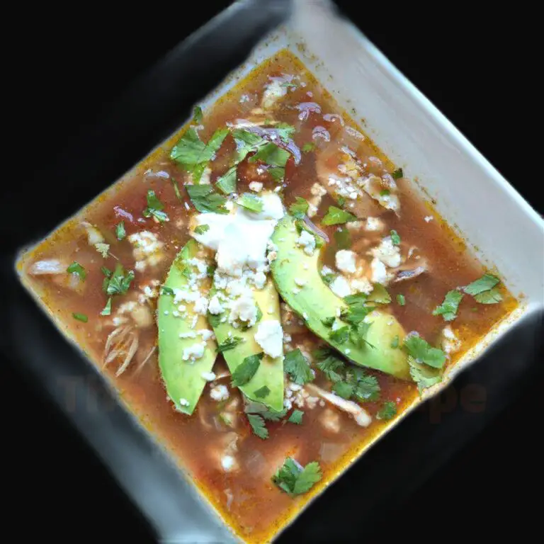 Mouthwatering Mexican-Style Tortilla Soup