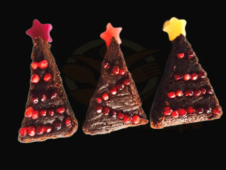 Delicious Vegan Christmas Tree Brownies – Perfect For The Holidays!