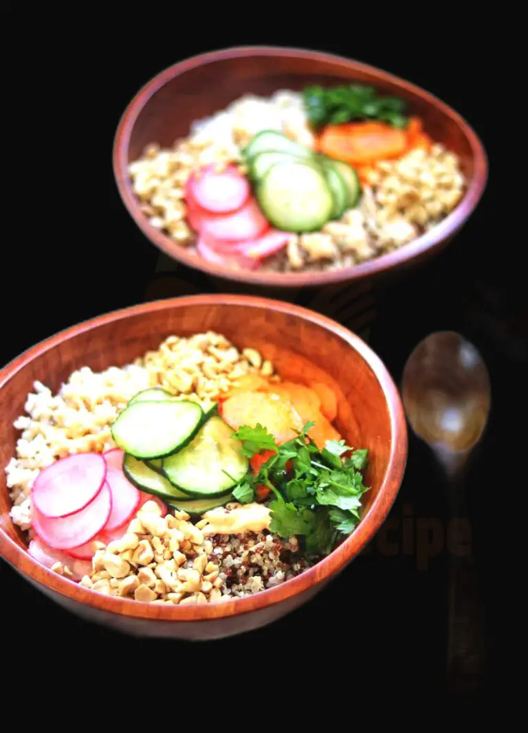 Healthy Vegetarian Banh Mi Bowls Recipe