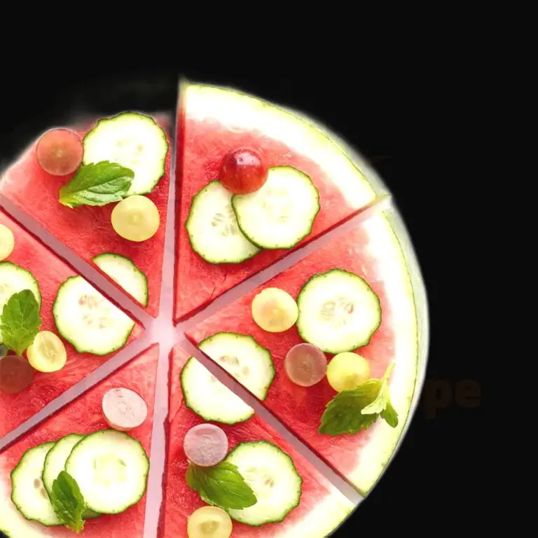Refreshingly Sweet Watermelon Pizza