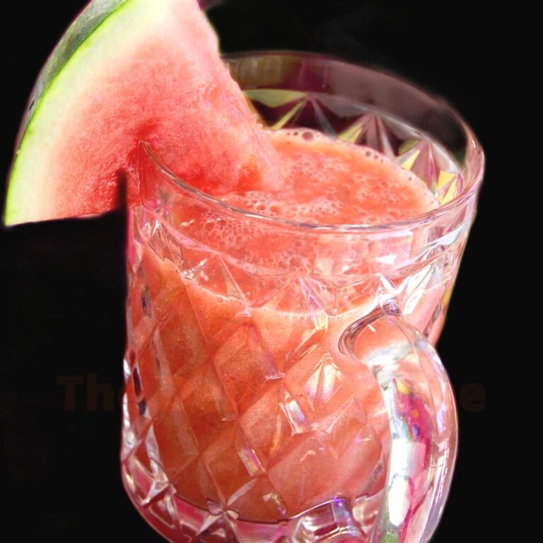 Refreshing And Zesty Watermelon Strawberry Mango Lemonade