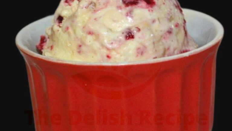 Raspberry White Chocolate Dream Ice Cream