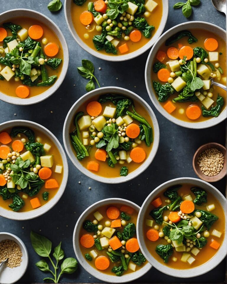 Spring Vegetable Soup – The Delish Recipe