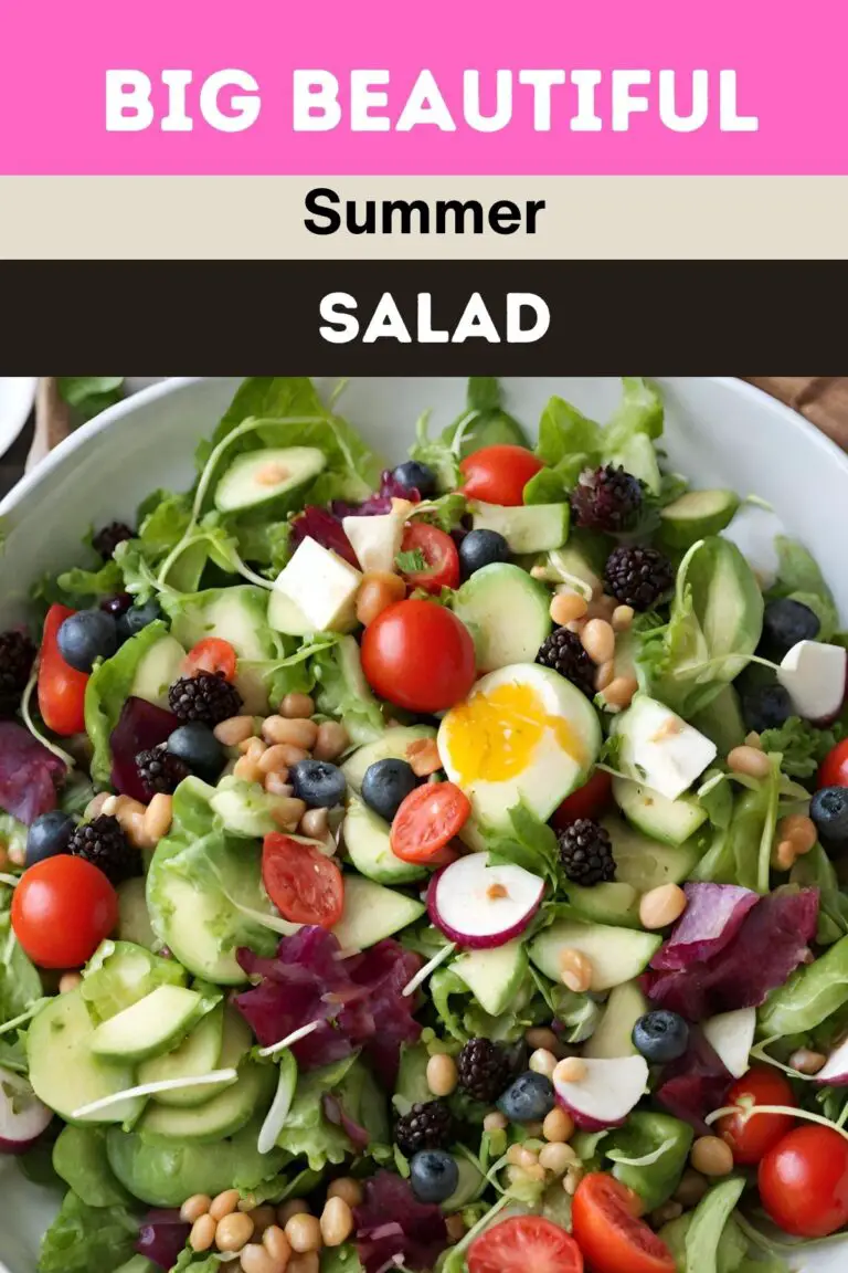 Big Beautiful Summer Salad