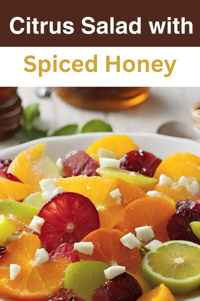 Citrus Salad with Spiced Honey