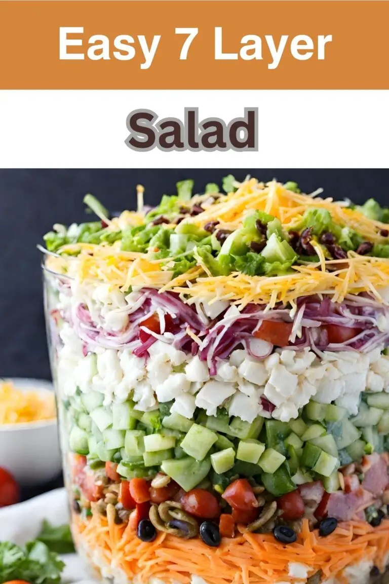 Easy 7 Layer Salad