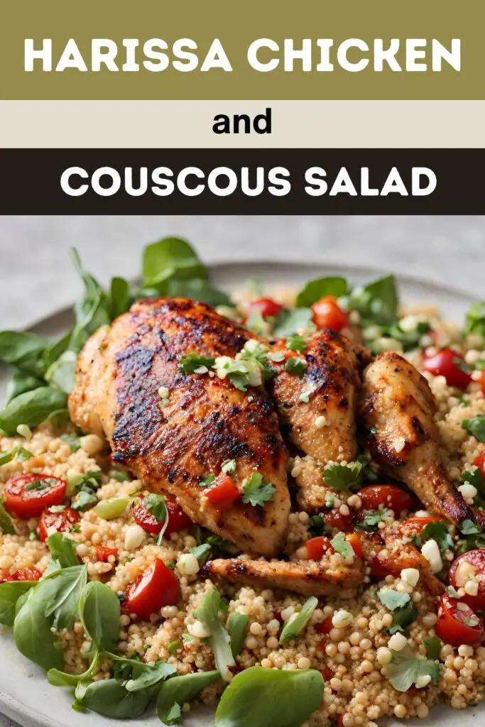 Spicy Harissa Chicken and Couscous Salad - A Flavor Explosion!