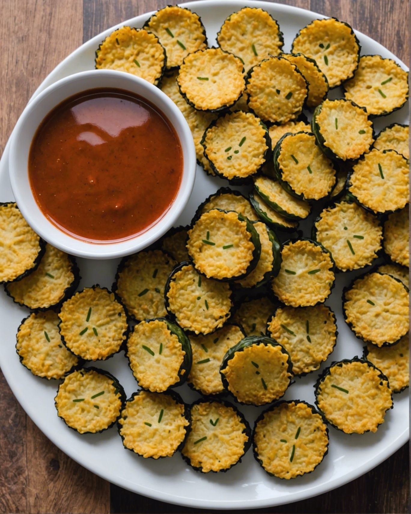 Air Fryer Crispy Pickle Chips With Creole Dipping Sauce – Air Fryer ...