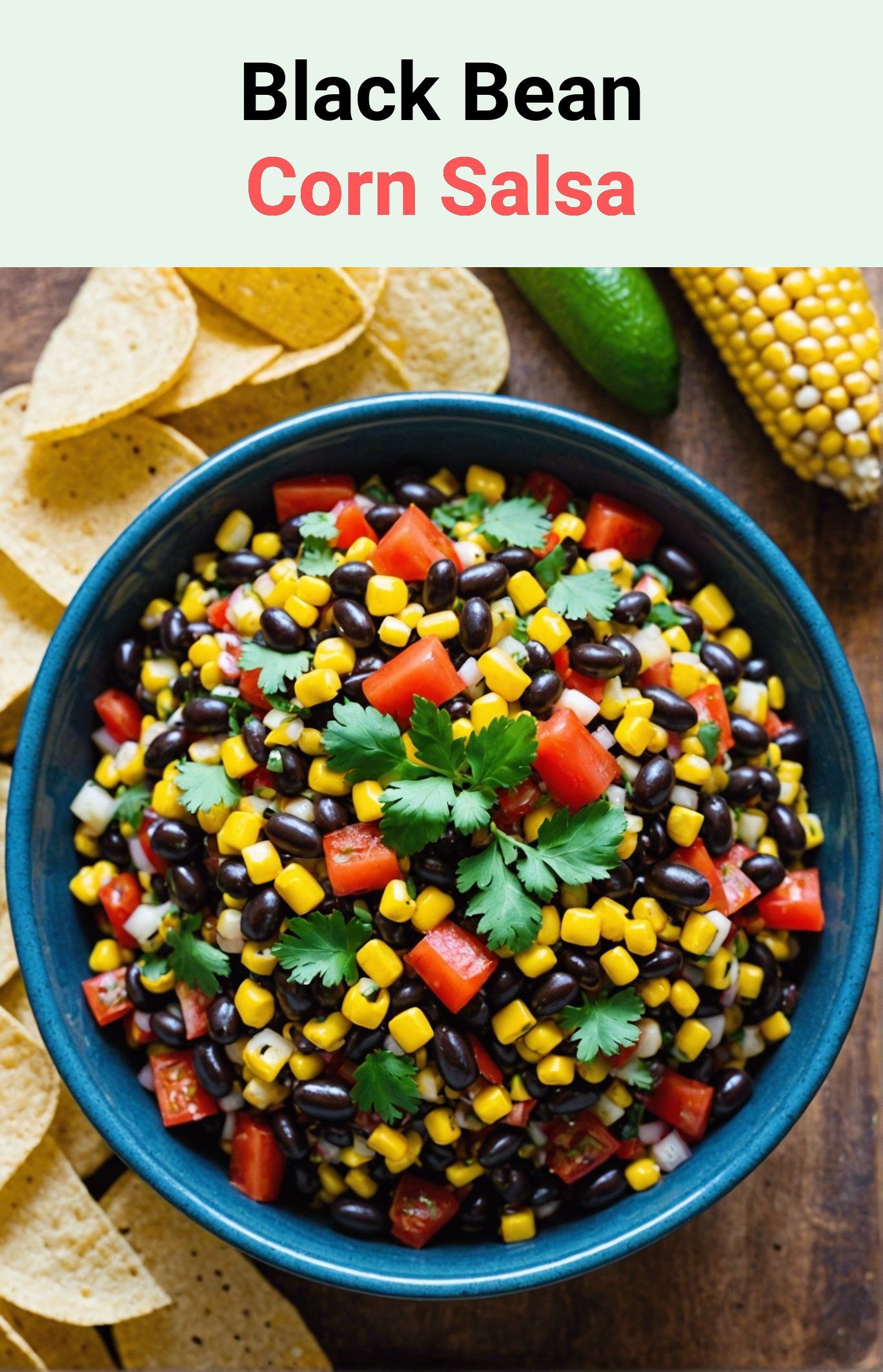 Black Bean And Corn Salsa The Delish Recipe