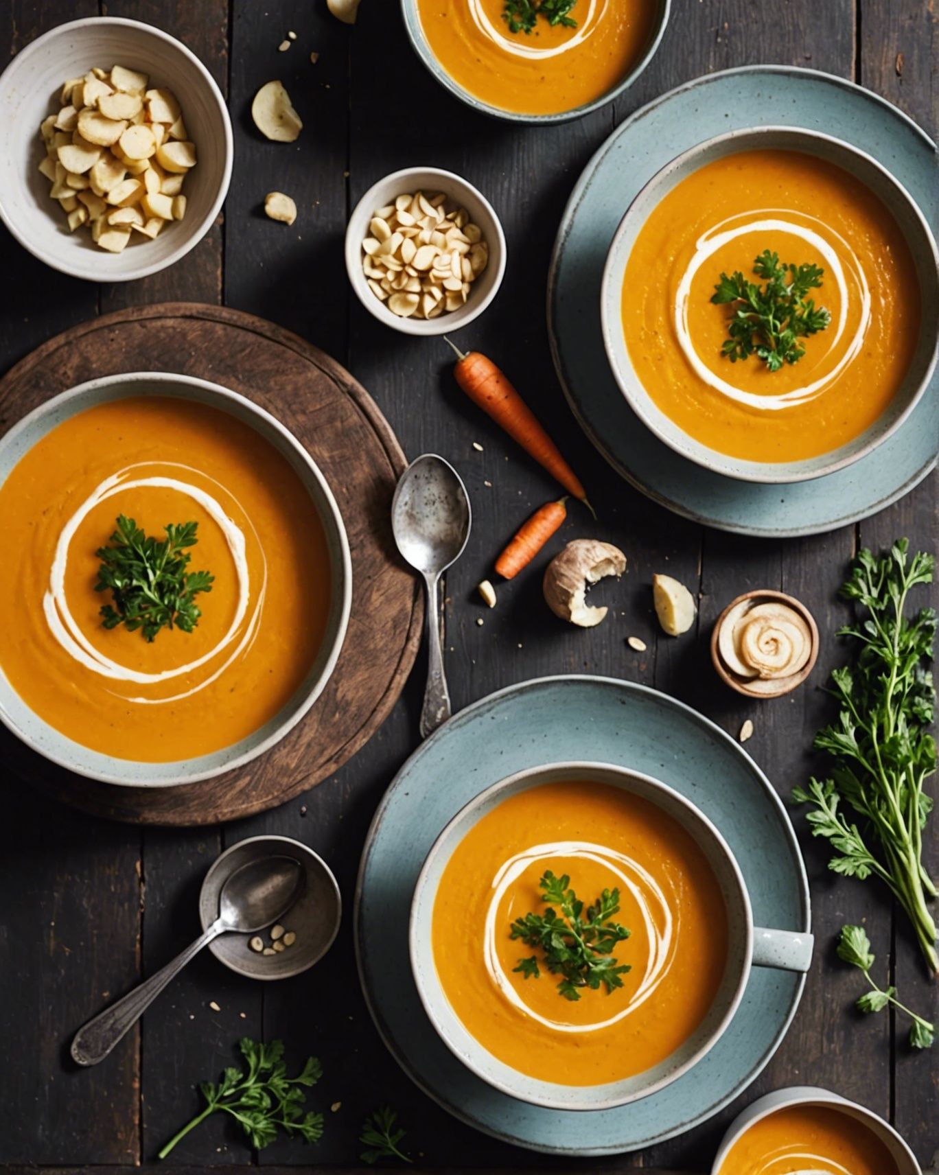 Carrot And Parsnip Soup With Ginger – The Delish Recipe