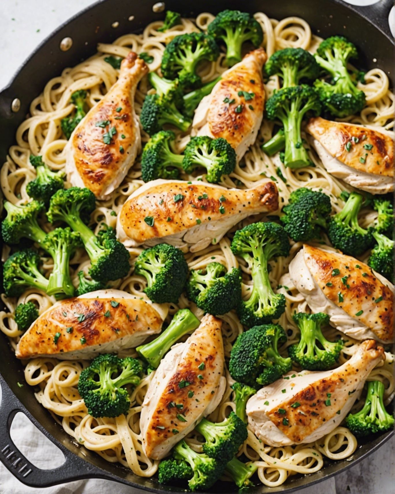 Chicken And Broccoli Alfredo – The Delish Recipe