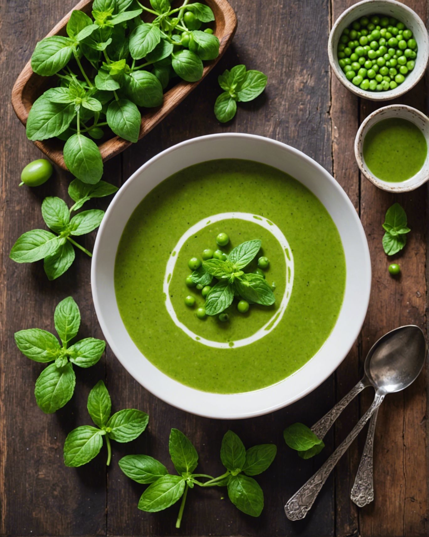 Pea And Mint Soup – The Delish Recipe