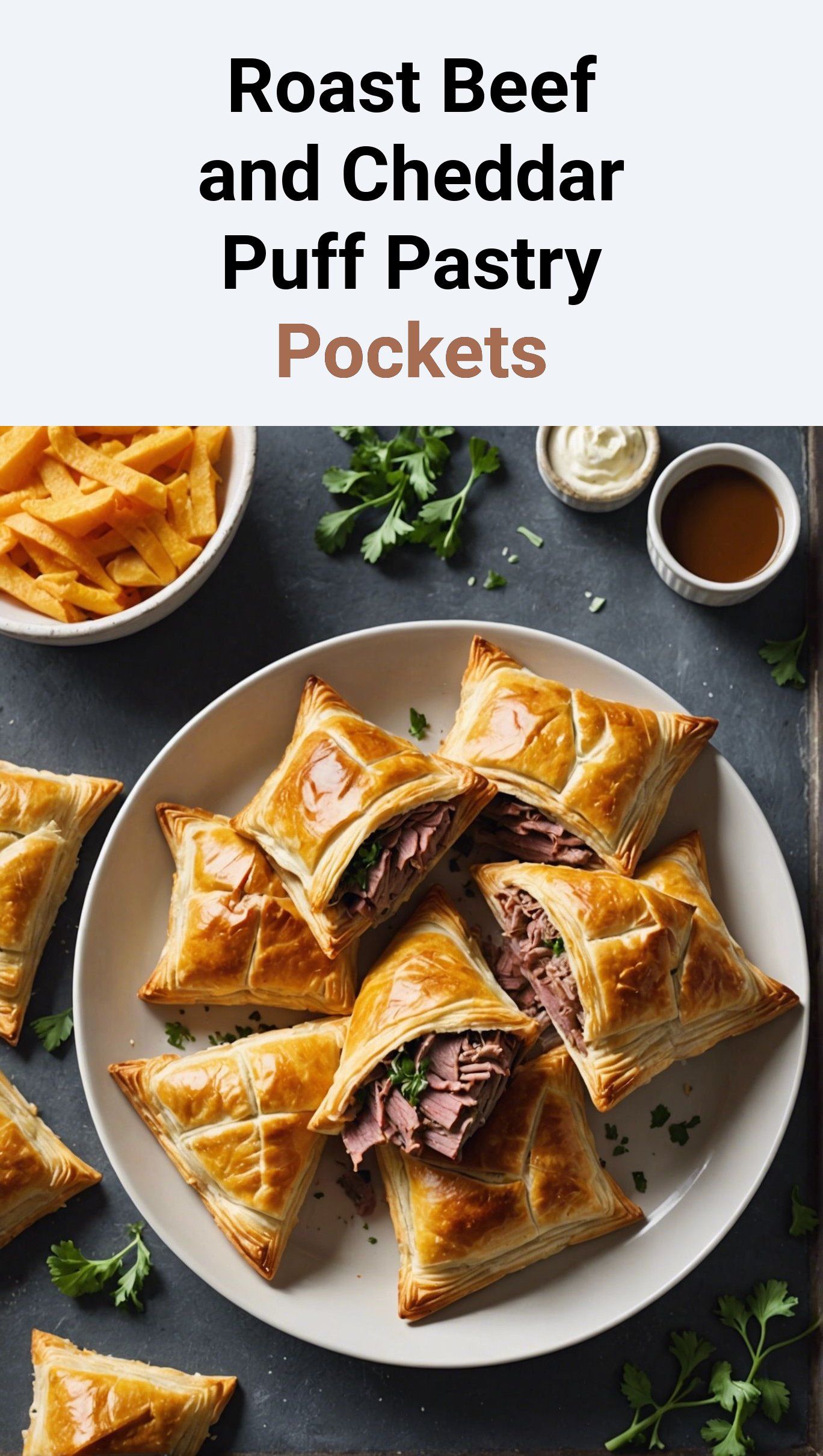 Roast Beef And Cheddar Puff Pastry Pockets – The Delish Recipe