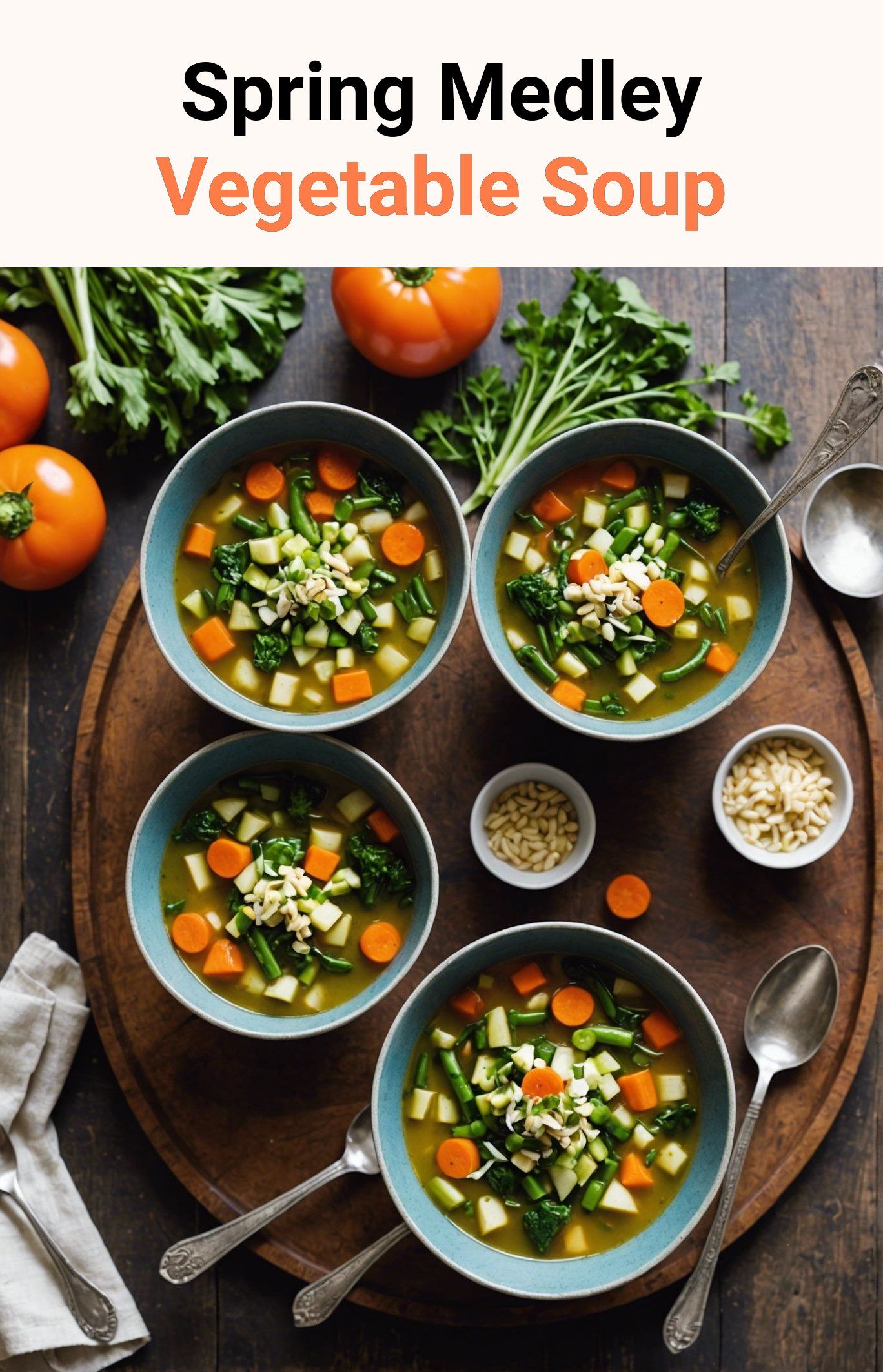 Spring Vegetable Medley Soup – The Delish Recipe