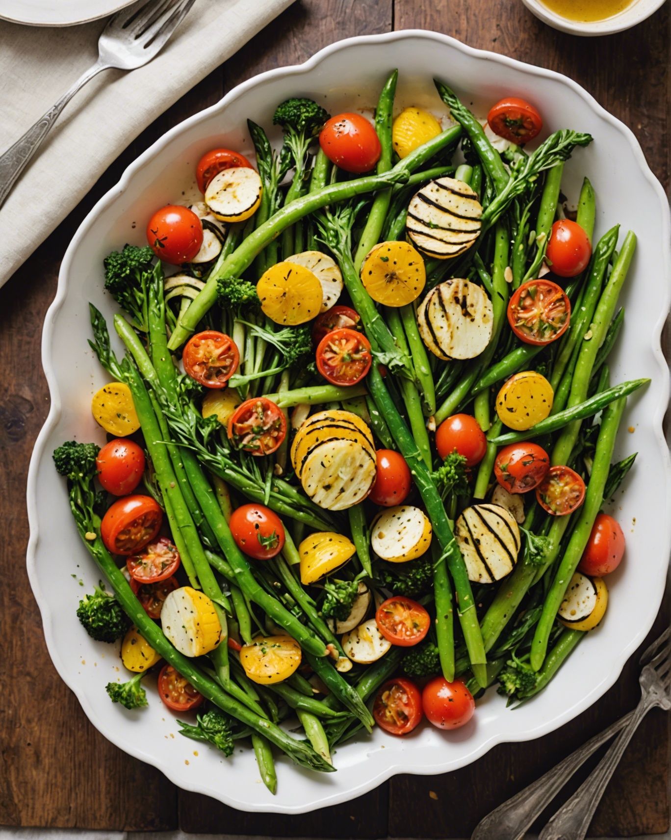 Spring Vegetable Tian – The Delish Recipe