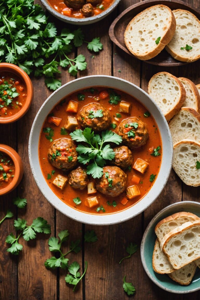 Albondigas Meatball Soup