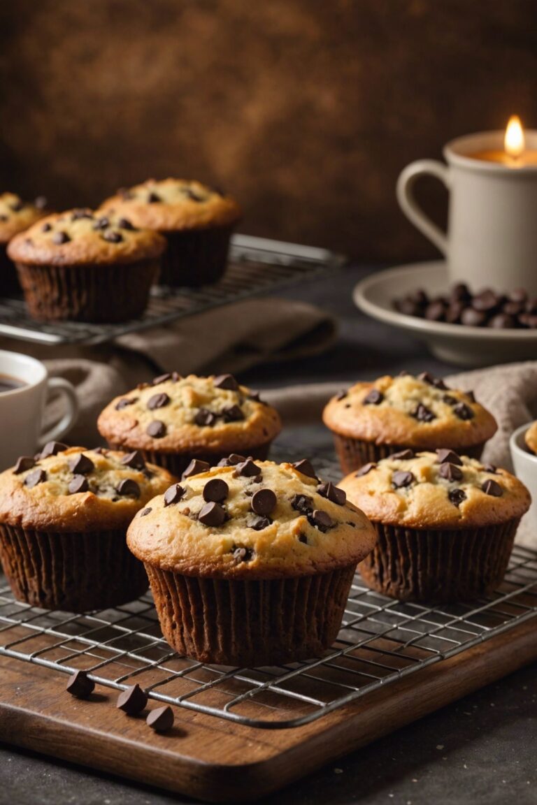 Almond Flour Chocolate Chip Muffins